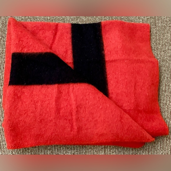 Mid Century Vintage Wool Ward's Fleecydown Hudson Bay Style Striped Blanket - Picture 11 of 16